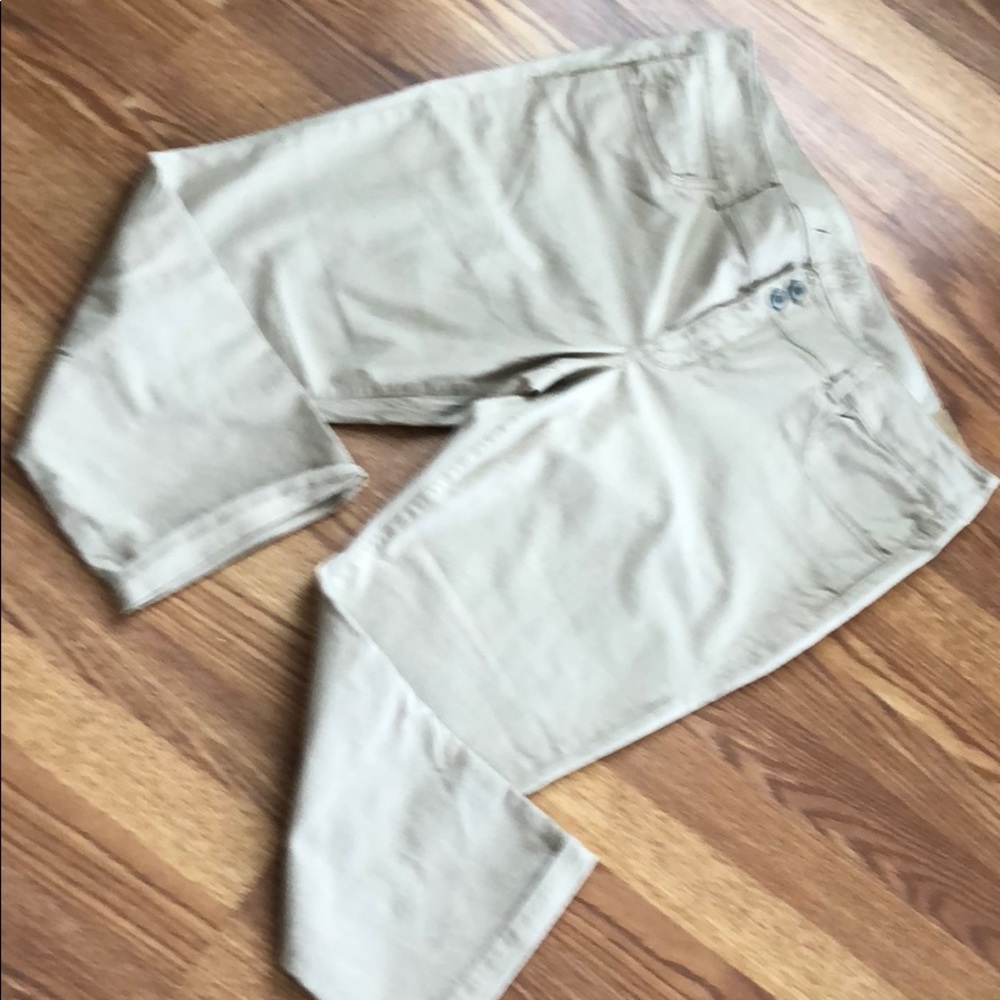 American Eagle Artist Crop Khakis